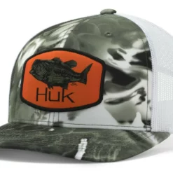 Huk Performance Fishing Huk Large Mouth Trucker Hat - Mossy Oak Hydro Freshwater
