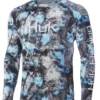 Huk Performance Fishing Huk Mossy Oak Fracture Vented Pursuit Long Sleeve Shirts