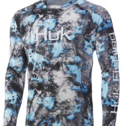 Huk Performance Fishing Huk Mossy Oak Fracture Vented Pursuit Long Sleeve Shirts