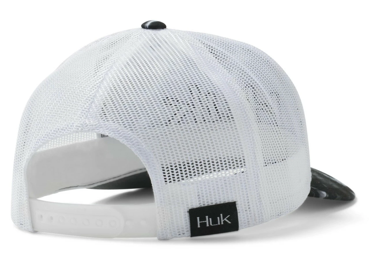 Huk Performance Fishing Huk Mossy Oak Hydro Mesh Hat - Blackwater 2 Huk Performance Fishing Huk Mossy Oak Hydro Mesh Hat - Blackwater - Image 2