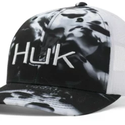 Huk Performance Fishing Huk Mossy Oak Hydro Mesh Hat - Blackwater