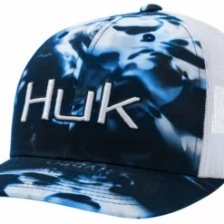 Huk Performance Fishing Huk Mossy Oak Hydro Mesh Hat - Sailfish