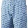 Huk Performance Fishing Huk Pursuit Scaled Dye Boardshort - Blue Fog - 32
