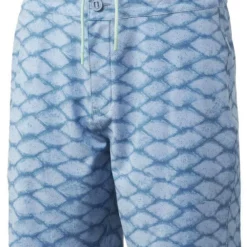 Huk Performance Fishing Huk Pursuit Scaled Dye Boardshort - Blue Fog - 40