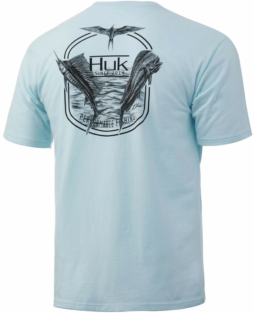 Huk Performance Fishing Huk Southern Feed Short Sleeve T-Shirts 2 Huk Performance Fishing Huk Southern Feed Short Sleeve T-Shirts - Image 2