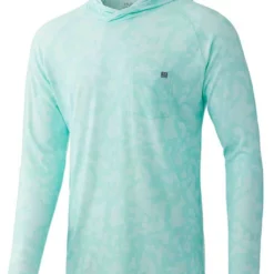 Huk Performance Fishing Huk Waypoint Running Lakes Hoodie - Beach Glass - X-Large