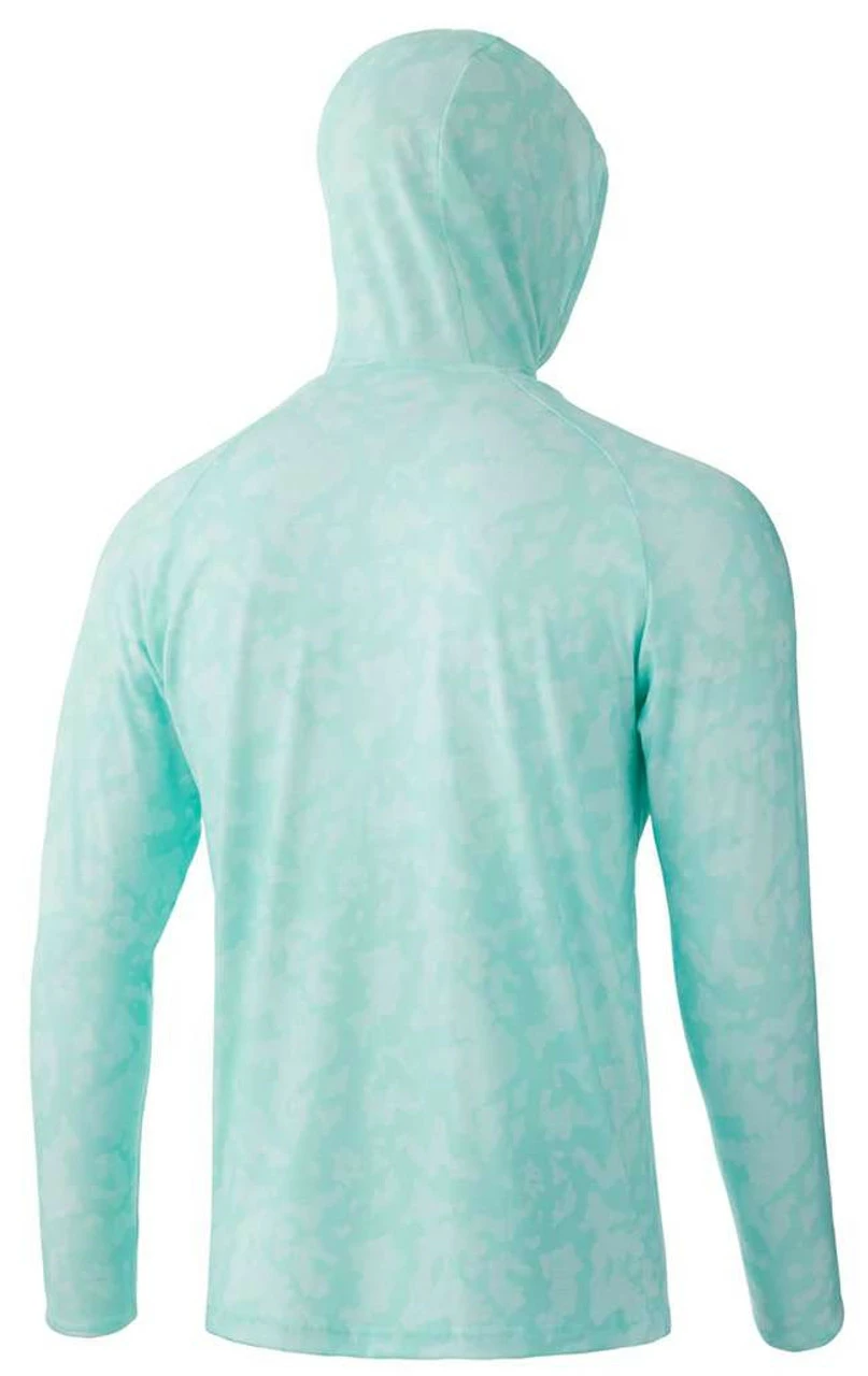 Huk Performance Fishing Huk Waypoint Running Lakes Hoodie - Beach Glass - X-Large 2 Huk Performance Fishing Huk Waypoint Running Lakes Hoodie - Beach Glass - X-Large - Image 2