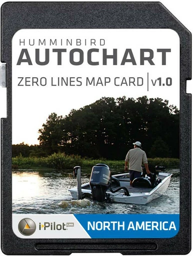 Humminbird 600033-1 AutoChart Zero Lines Map Card 1 Humminbird 600033-1 AutoChart Zero Lines Map Card