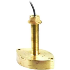 Humminbird XTH-9-20 Bronze Thru-Hull Transducer With Depth
