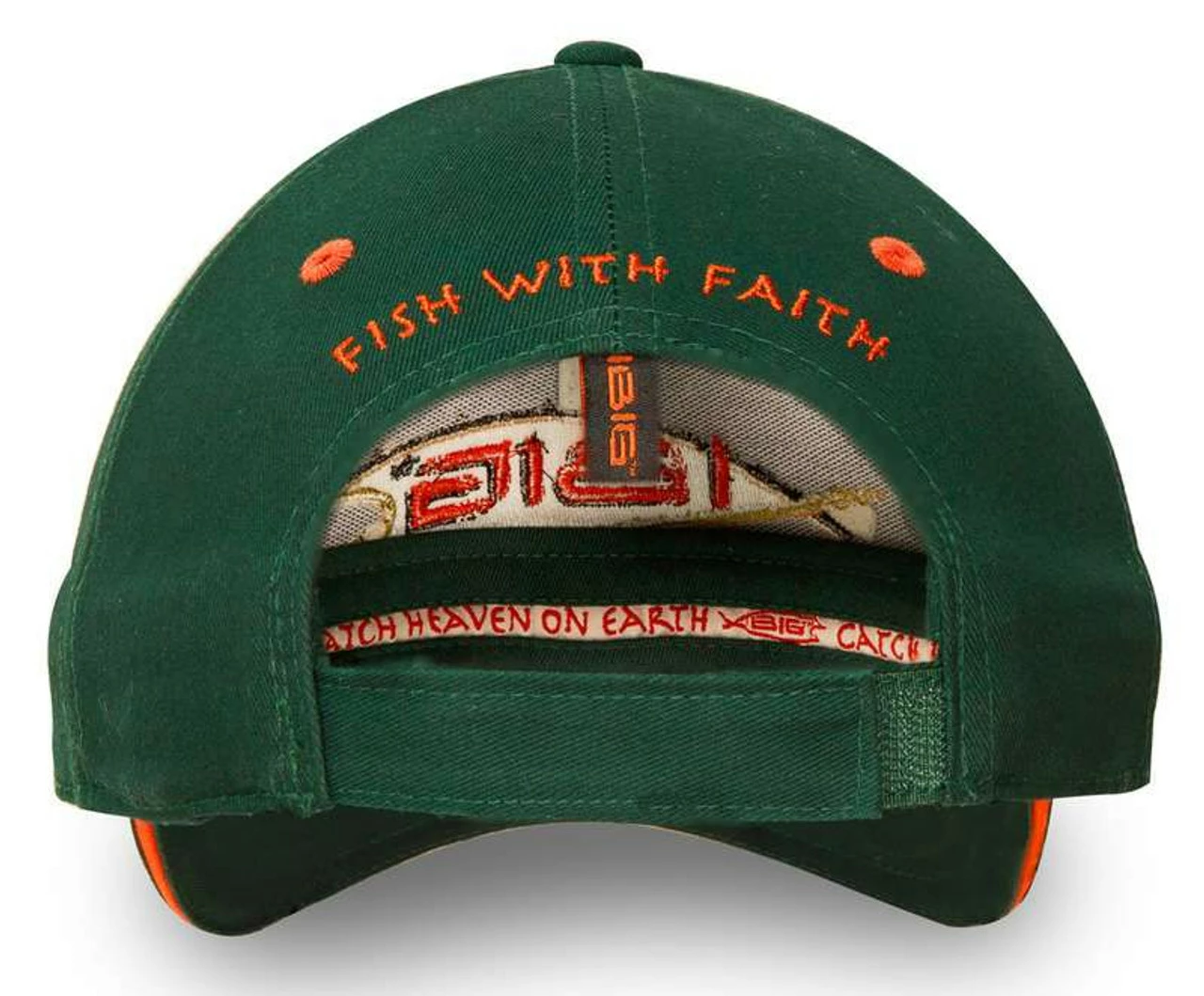 IBig Pro Style Trucker Hat With Embroidery - Green 2 IBig Pro Style Trucker Hat With Embroidery - Green - Image 2