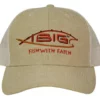 IBig Pro Style Trucker Hat With Embroidery - Natural