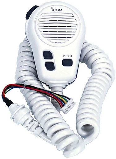 Icom HM196SW Standard Hand Mic F/ M424 - Super White 1 Icom HM196SW Standard Hand Mic F/ M424 - Super White