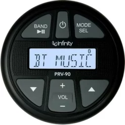 Infinity PRV90 Gauge Style AM/FM/BT/USB Stereo