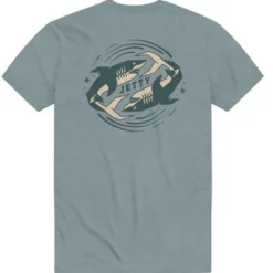 Jetty Life Jetty Backflip Short Sleeve T-Shirt - Fog - Large