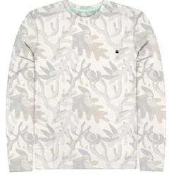 Jetty Life Jetty Brigantine UV Long Sleeve Shirt - Cream - 2X-Large