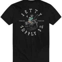 Jetty Life Jetty Deadstick Short Sleeve T-Shirt - Black