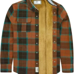 Jetty Life Jetty The Sherpa Jacket - Brown - Large -Marine Equipment & Accessories Sales Store jetty f22sher mlflbr lg the sherpa jacket 81341.1669728098