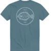 Jetty Life Jetty Flounder Short Sleeve T-Shirt - Fog