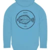 Jetty Life Jetty Flounder UV Hoodie - Light Blue - X-Large