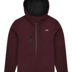 Jetty Life Jetty Oyster Shell Jacket - Oxblood Black - 2X-Large