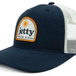 Jetty Life Jetty Rise Classic Trucker Hat - Navy