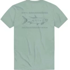 Jetty Life Jetty Tarpon Short Sleeve T-Shirt - Mint - X-Large