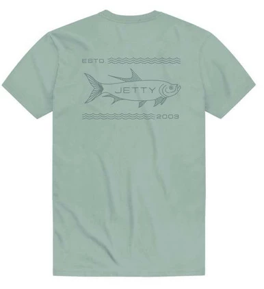 Jetty Life Jetty Tarpon Short Sleeve T-Shirt - Mint 1 Jetty Life Jetty Tarpon Short Sleeve T-Shirt - Mint