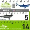 Land Shark Release Ruler