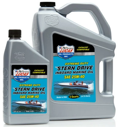 Lucas Oil Stern Drive Inboard Engine Oil SAE 25W40 1 Lucas Oil Stern Drive Inboard Engine Oil SAE 25W40