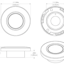 Lumitec Orbit Down Light -Marine Equipment & Accessories Sales Store lumitec orbit down light 06755.1651028564