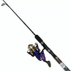 Master DN477-WL 6ft 6in Lighted Spin Combo Blue