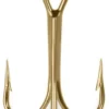 Mustad 35518 Gold Treble Hooks