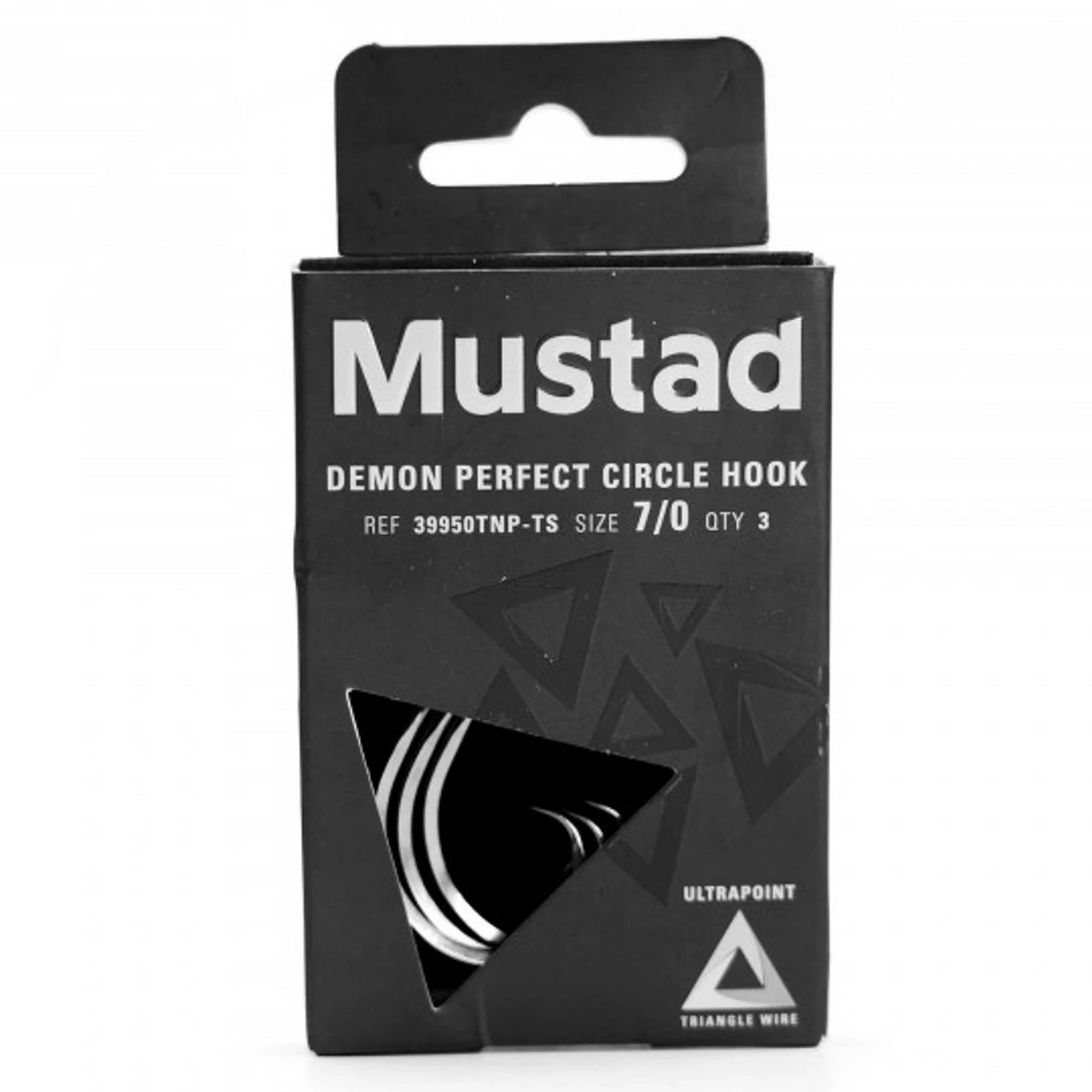 Mustad 39950TNP-TS 3X Triangle Demon Perfect Circle Hooks 3 Mustad 39950TNP-TS 3X Triangle Demon Perfect Circle Hooks - Image 3