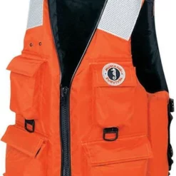 Mustang Survival Mustang MV3128 T2 4-Pocket Flotation Vest W/ SOLAS Tape