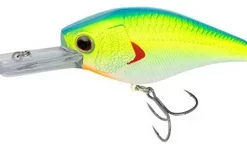 Nomad Design D-Trak Deep Crank - 80 - Chartreuse Blue Back