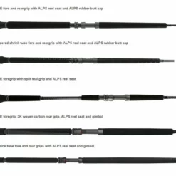 Okuma PCH Custom Series Conventional Rods -Marine Equipment & Accessories Sales Store okuma pch custom series conventional rods 98650.1651172330