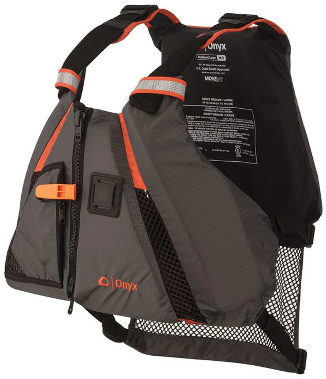 Onyx MoveVent Dynamic Paddle Sports Life Vest 2 Onyx MoveVent Dynamic Paddle Sports Life Vest - Image 2