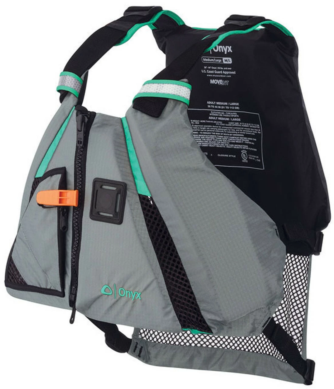 Onyx MoveVent Dynamic Paddle Sports Life Vest 3 Onyx MoveVent Dynamic Paddle Sports Life Vest - Image 3
