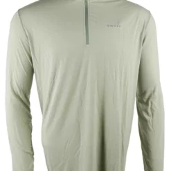 Orvis Mens Outsmart Tech Zipneck - Light Sage - Medium