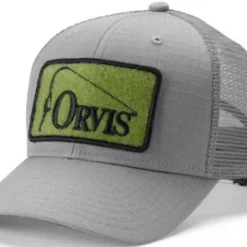 Orvis Ripstop Covert Trucker Hat - Grey/Green