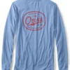 Orvis Dri-Release Long Sleeve Logo Shirt - Bluestone
