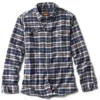 Orvis Mid Mountain Tech Flannel Shirt - Ink - Large