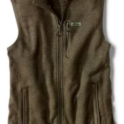 Orvis Recycled Sweater Fleece Vest - Tarragon