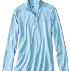Orvis Sun Defense Quarter Zip Shirt - Skyline - 2X-Large