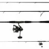 Ocean Tackle International Pitch Black Inshore/Daiwa BG MQ6000D-H Spinning Reel Combo