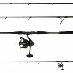Ocean Tackle International Pitch Black Inshore/Daiwa BG MQ6000D-H Spinning Reel Combo