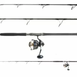 Ocean Tackle International OTI-TS27102540 Popping Rod/Daiwa SALTIGA8000-H Spinning Reel Combo