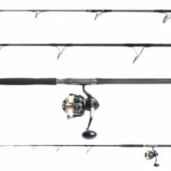 Ocean Tackle International OTI-TS284060 Popping Rod/Daiwa SALTIGA14000-XH Spinning Reel Combo