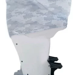 Outer Envy Outboard Motor Cover - Grey Camo - Mercury New 175