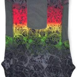 Pelagic Sunshield Pro Fishing Neck Gaiter - Black Rasta Hex